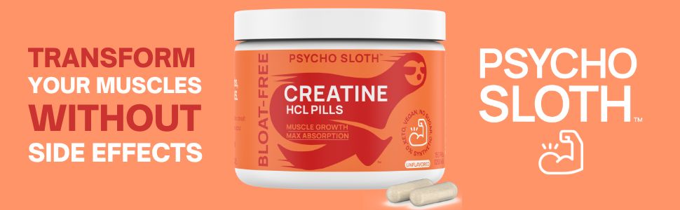 Bod Creatine HCL Capsules – 150 Pills | Creatine Hydrochloride Supplement for Men & Women | Easy-to-Swallow Alternative to Monohydrate Powder, Unflavored & Keto-Friendly