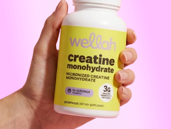 Wellah Creatine Monohydrate Capsules (3000 mg) 120 Capsules