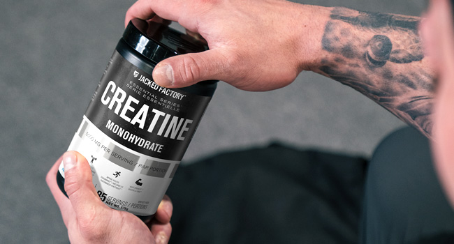 Jacked Factory Creatine Monohydrate Powder 425g - 5g Daily Micronized Creatine Monohydrate for Men and Women, Vegan-Friendly, Third-Party Tested - 85 Servings, Unflavored