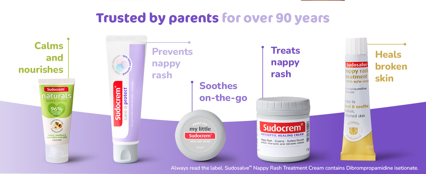Sudocrem® Antiseptic Healing Cream, Zinc Oxide Cream, 125g
