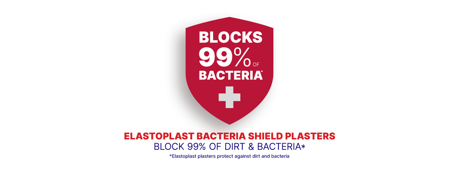Elastoplast Waterproof XL Med+ Dressings (5 Pieces), Pack of First Aid Plasters, Large Plasters for Post-Operative Wounds, Waterproof Sterile Dressing for Wounds, 0% Latex, Flexible Material, Clear