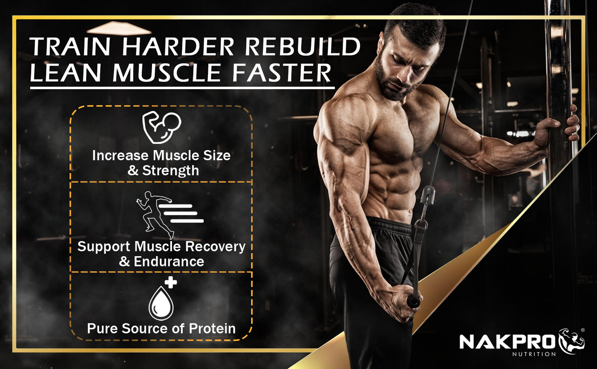 NAKPRO Calcium Caseinate | 26.81g Protein, 5.12g BCAA | Helps in Muscle Recovery | Slow Absorbing, Slow Digesting, Low Carbs Casein Protein Powder (1 Kg, Double Rich Chocolate)