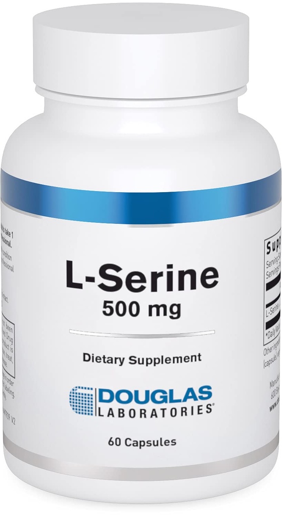 Douglas Laboratories L-Serine | Supplemento di amminoacidi per la salute del cuore e del cervello e la costruzione del muscolo* | 60 capsule