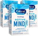 Gocce per neonati e bambini, Supporta lo sviluppo del cervello, flacone da 50 mL, Confezione da 3