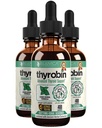 Thyrobin - Integratore avanzato di supporto tiroideo - Consegna liquida per un migliore assorbimento - Iodio, ortica di stiratura, Kelp, Astragalus, Ashwagandha & More!
