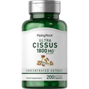 Piping Rock Cissus Quadrangularis Supplemento 1800mg | 200 capsule | Estratto di erbe ultra concentrato | Non OGM, Gluten Free