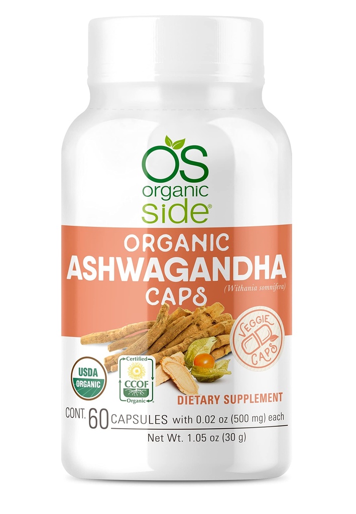| Ashwagandha | 60 Caps Veggie | Formula Pure 1.000 Mg | per la barriera naturale, Miglioramento del mood & supporto benessere | Vegan, Non-GMO, Gluten-Free