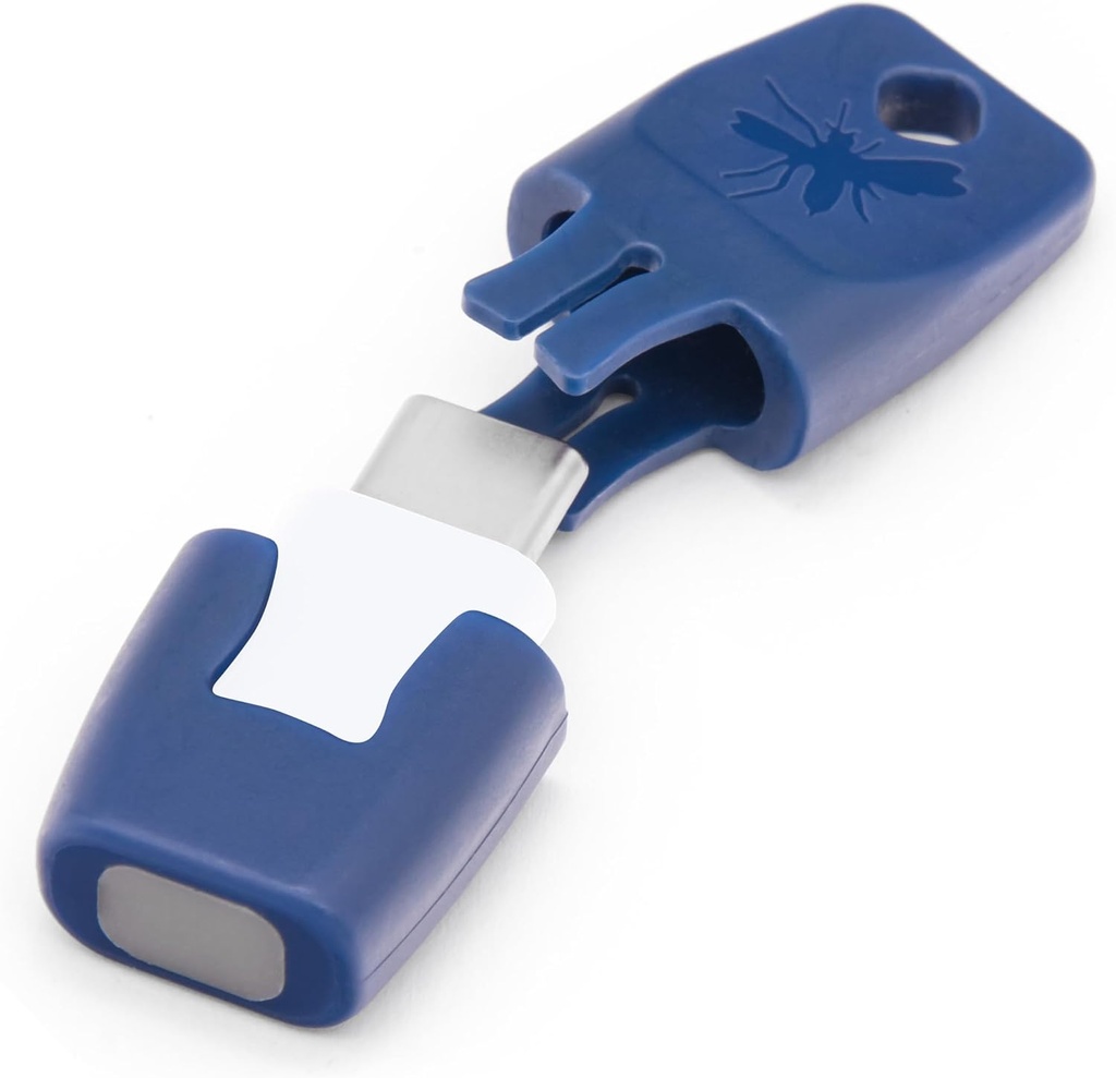 riscaldarlo - Smartphone-Powered Insect Bite Healer - Chemical-Free Relief da prurito e dolore solo con calore concentrato - per iPhone 15/16 & Android (USB-C)