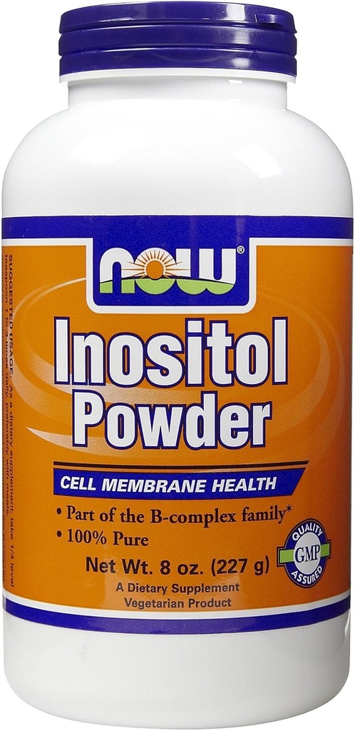 Ora alimenti polvere pura dell'inositolo, 8-unce 2Pack