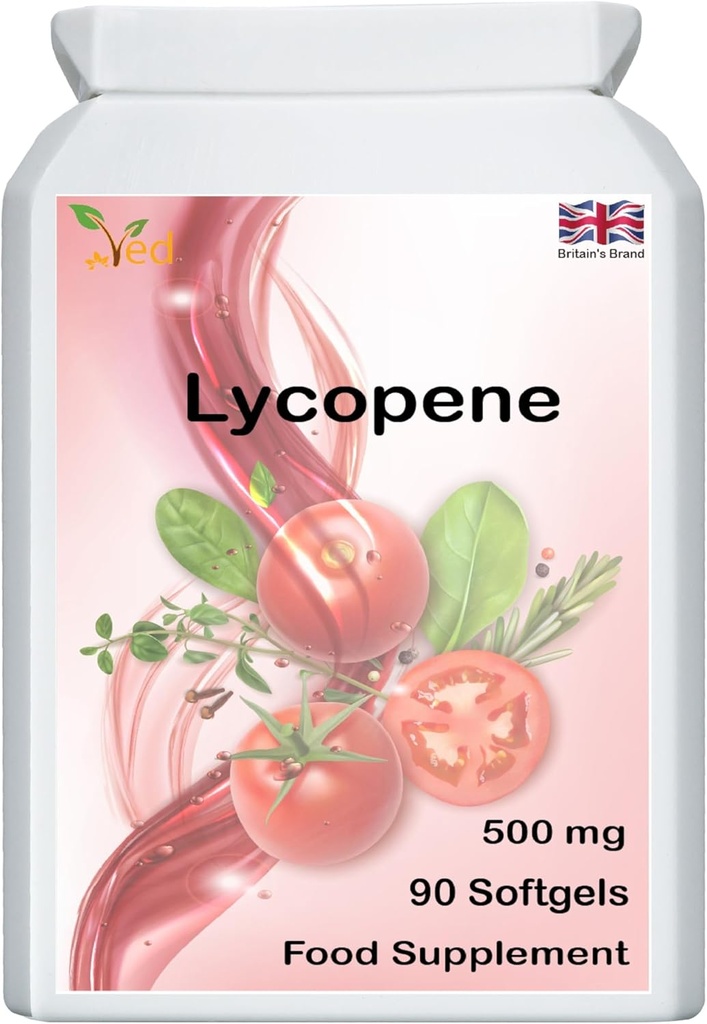 Lycopene 500 mg | 90 Softgel, 3 mesi di fornitura.