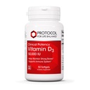PROTOCOLLO PER LA VITA BALANCE Vitamina D3 50000 IU - Supporto Immune Salute Bones e denti - 50 Softgels