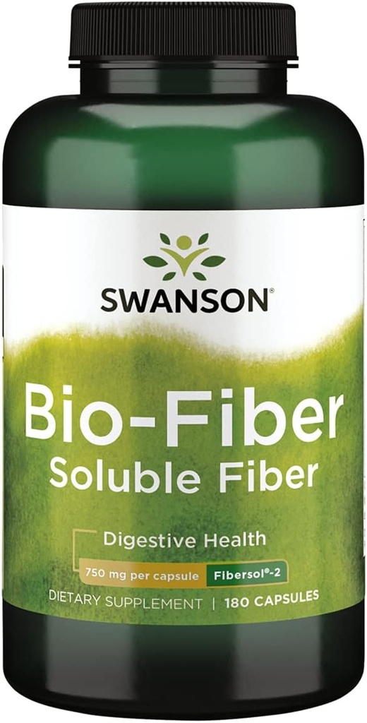 Swanson Bio-Fiber- 750 Milligrammi 180 capsule