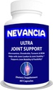 Supporto Ultra Joint - Glucosamina, Condroitina, Turmerica, MSM, Boswellia, Bromelain, Metionina – Aiuta con Joint Comfort & Stability – Supporta Flessibilità Joint & Mobility - 60 Capsule