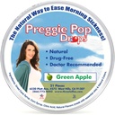 Gocce Pop Preggie, Mela Verde Naturale, 21 Conte