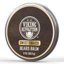 Bilancia del barbabietola del tabacco dolce della rivoluzione vichinga - burro di barba profumato di tabacco con olio di Argan & Jojoba - ammorbidisce e idrata i cuscinetti per gli uomini (2oz, 1 confezione)