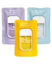 Touchland Power Mist Hydrating Hand Sanitizer Spray, BLOSSOM Trio Set (Lavender, Vanilla, Rainwater), 1 FL. OZ.