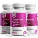 Pure NAD Resveratrolo e TMG, 2000mg, 3 in 1 Formula Avanzata, Supporto Immune & Energia, Pelle & Salute complessiva, 60 capsule
