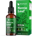 Estratto di foglie di ortica Gocce 2000mg (Urtica dioica L.) Integratore di erbe Absorbs Meglio di capsule, 1 Mese di alimentazione, 84 Serve, Alcol-Free Tincture - 2 Oz, Confezione da 1