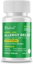 Safrel Allergy 10mg Tablets | Non-Drowsy 24 Hour Allergy Relief Medicine | Supporto antistaminico per Runny Nose, Sneezing, Itchy, Watery Eyes (300 Count (Pack of 1))