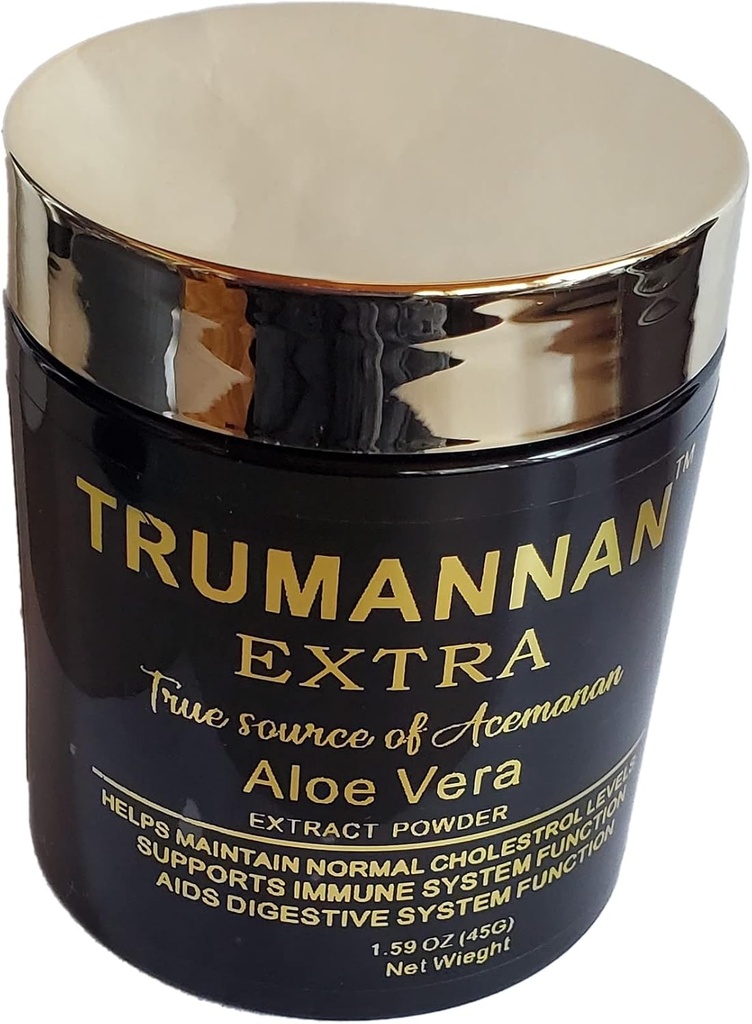 Aloe Vera Estratto di polvere 40 per cento Acemannan Pari a 250 capsule Concentrato Non OGM 100 per cento naturale Kosher Vegan