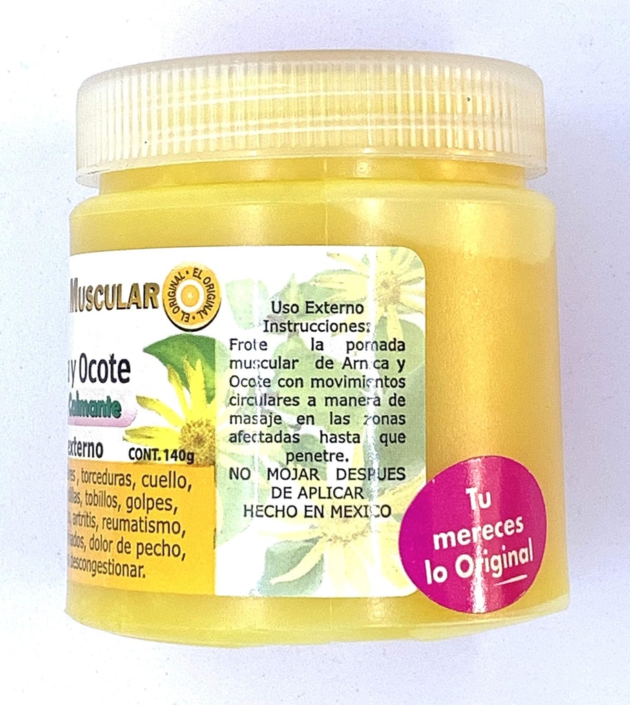 Muscolo Pomade con Chamomile e Ocote Pine estratti 140grs.