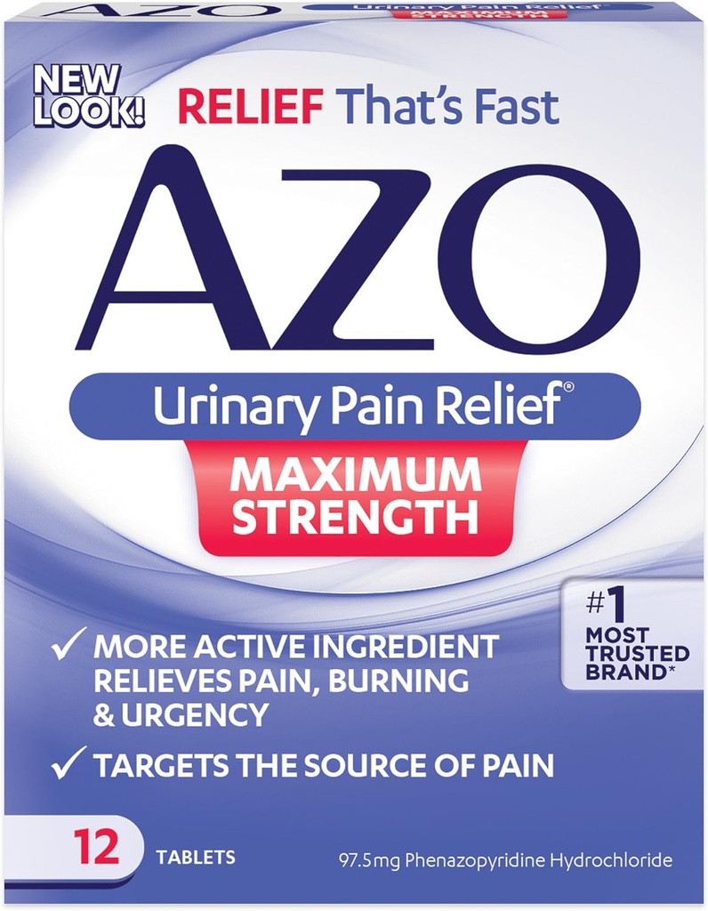 AZO STANDARD MAX STRENGTH 12Tablet