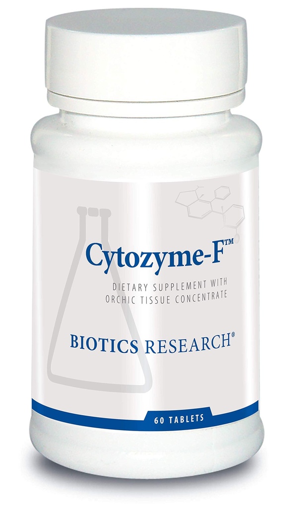 Biotics Research Cytozyme F Female Support Formula, Supporta la funzione endocrina, la salute ghiandolare, la salute delle donne, Potente attività antiossidante, SOD, Catalase. 60 compresse