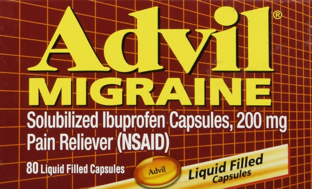 Advil Migraine - 80 capsule riempite liquide