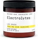 BEYOND RAW Chemistry Labs Electrolytes Powder, Lab Grade, Gluten Free, Sugar Free Electrolyte Drink Mix, Supporta prestazioni e idratazione, 30 Serve