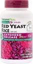 NaturesPlus Herbal Actives Red Yeast Rice Extended Release 600 mg - 120 Mini-Tabs, Confezione da 2 - Supporti General Well-Being - Vegetariano, Gluten Free - 120 Total Servings