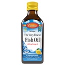 Carlson - L'olio di pesce più fine, 1600 mg Omega-3s, il supplemento di olio di pesce liquido, l'olio di pesce norvegese, Wild-Caught, Sustainable Sourced Fish Oil Liquid, Lemon, 200ml, 6.7 Fl Oz
