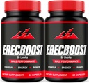 (2 Confezione) Capsule Erecboost per Uomo, Erecboost Original, Erecboost per Uomo, ErecBooster, Erecboost En Capsulas, Pillole ErecaBoost, Erecboost Pastillas, Erecboost Natural Advanced Formula, 120 Capsule