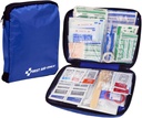 First Aid Only 299 Piece Kit di pronto soccorso per la casa, l'ufficio, l'automobile, l'appartamento, il dormitorio e il campeggio, il sacchetto compatto di viaggio si adatta in zaini, valigette, armadi e cassetti