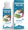 Lozione di magnesio per i bambini, Magnesio Roll on per il sonno e la calma - aiutare i bambini calma e sonno, Topical Magnesium Crema - Sostenere un equilibrio di umore, Bedtime & Night