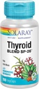 SOLARAY Miscela tiroide SP-26 | Miscela erbacea w/Cell Nutrienti di sale per aiutare a sostenere la funzione tiroide sana | Non-GMO, Vegan | 100 Serv | 100 VegCaps