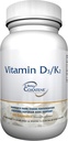 ZYCAL Vitamina D3/K2 Supplemento (60 capsule), Migliorare la salute del tuo Bone e congiunta, Supporto Bone superiore, Promuovere la funzione sana, Aumentare il sistema immunitario, Non OGM, Senza glutine