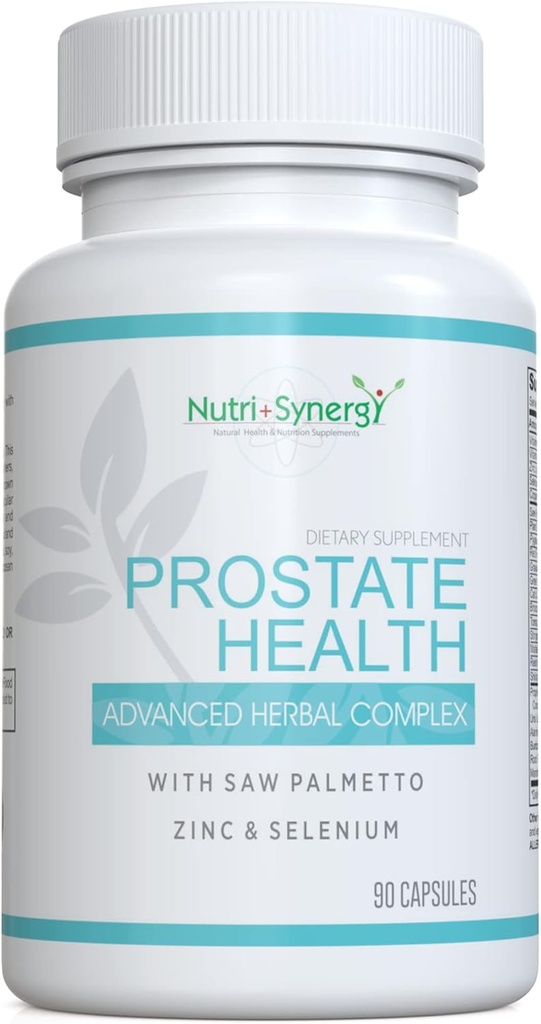 Salute della prostata - Saw Palmetto, Zinco, Vitamine B6 & E, Selenio, Formula avanzata per il supporto alla prostata.