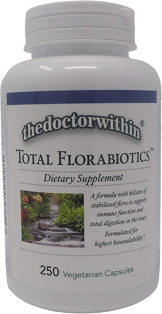 Florabiotici Totali - Lezioni di Flora Stabilizzata - 250 Capsule