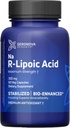 Acido R-Lipoico Bio-Enhanced, 300 mg capsule - 2 mesi di alimentazione - Acido lipoico R alfa stabilizzato con assorbimento potenziato - Supplemento acido lipoico R - 60 conte