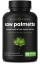 NutraChamps Saw Palmetto Supplemento per la salute della prostata [Extra Strength] 600mg Complesso con estratto, polvere di bacca e erbe - Supporta la frequenza di urinazione sana, 120 capsule