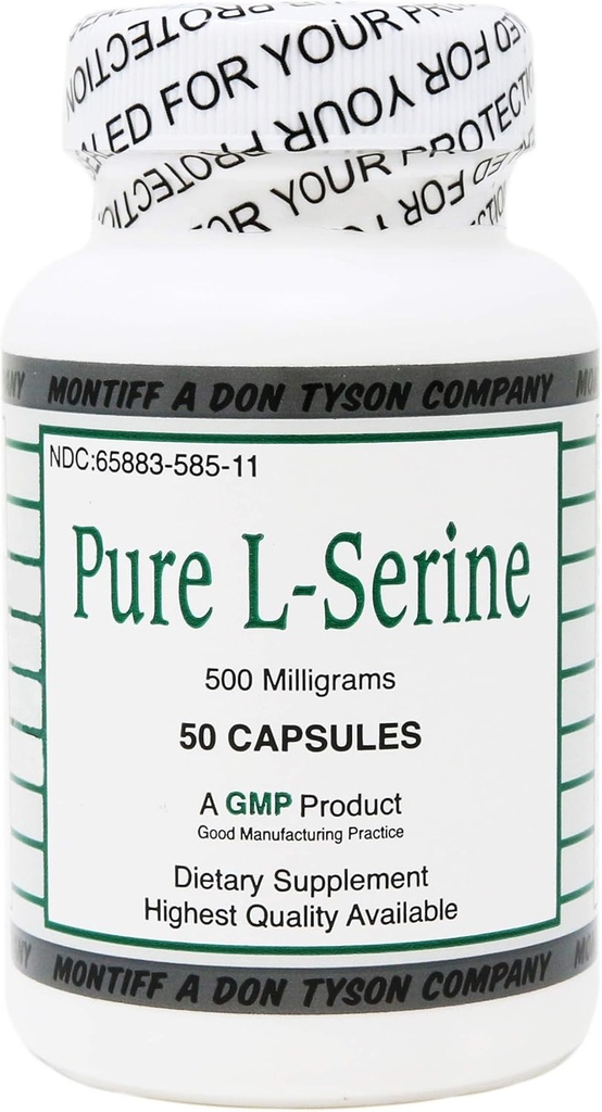 Pure L Serine 500 mg 50