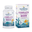 Nordic Naturals Complete Omega Jr., Lemon - 180 Mini Gel Morbidi - 283 mg Omega-3s & 35 mg GLA - Cognizione sana, Funzione di sistema nervoso - Non OGM - 90 Serve