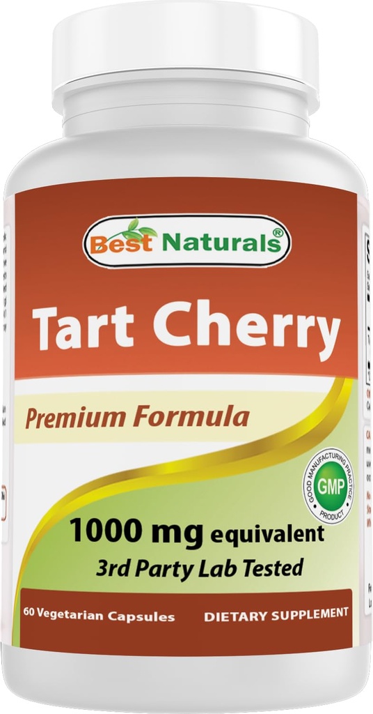 Migliore estratto di ciliegie di Tart 1000 mg 60 Vcaps