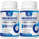 300 miliardi di CFU Probiotici, 12 Stin con 3 Prebiotici Organici, Probiotici per Donne e Uomini, Supplemento giornaliero per Digestivo, Immune, Gut & Bloating Health, Shelf Stable, Vegan, 120 conti