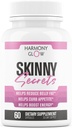 Skinny Secrets - Miglior NUOVO Pillole di Perdita di Peso per Donne | Appetite Suppressant, Bruciatore Grasso Belly, Blocco Carb + 6 Ingredienti Potenti Effettivamente Dosed | Natural & Safe 3rd Party Tested - 60 Capsule