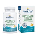 Nordic Naturals Plant Based Ultimate Omega, Limone Flavor - 60 Gel Per vegetariani - 1210 mg Omega-3 - Vegan EPA e DHA - Supplemento Fatto da Alghe - Brain & Heart Support - Non-GMO - 30 Serve