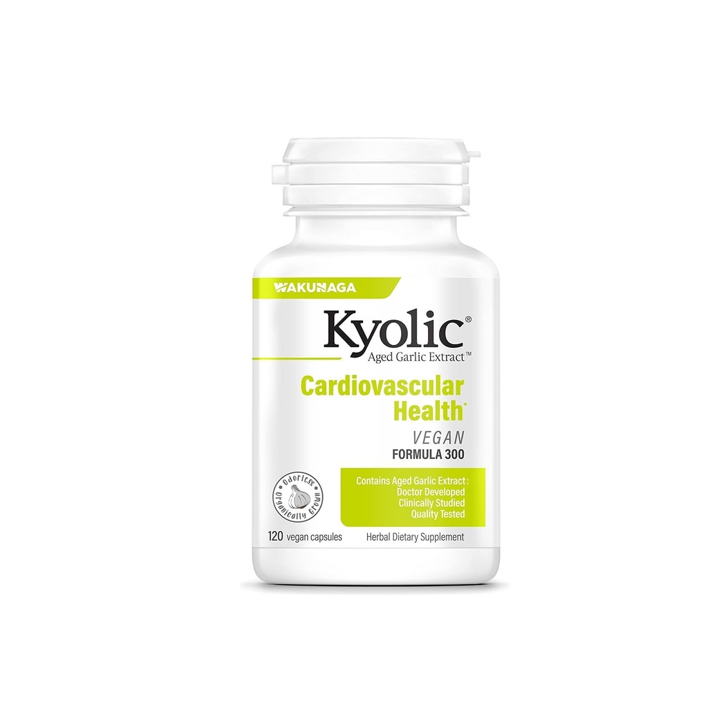 Estratto di aglio Kyolic Aged Formula 300, Cardiovascolare