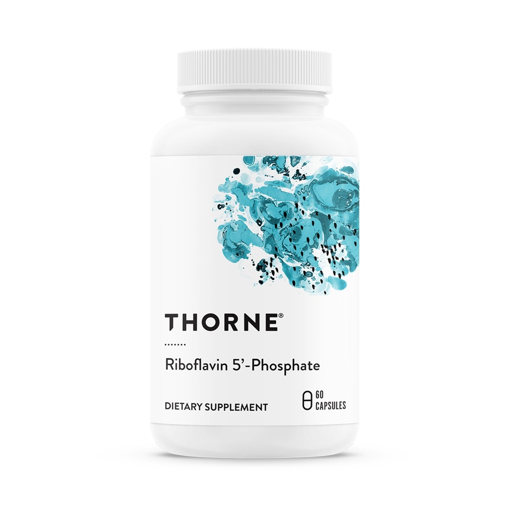 THORNE - Riboflavin 5'-Phosphate - Bioactive Form of Vitamin B2 for Methylation Support* - 60 Capsule