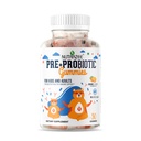 Probiotici Gummies con 2 miliardi di CFU, Prebiotico Fiber Supplemento per bambini, Uomini e donne, Clinicamente convalidato Strain per la digestione, Easy Bowel Movimento & Immunity, 30 Gummy Bears