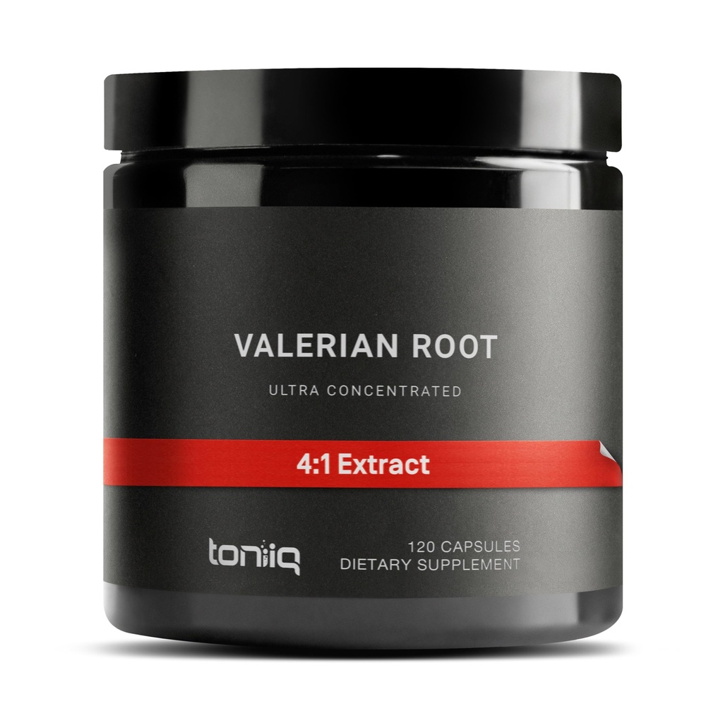Estratto di radice di valeriana - Estrema potenza 4:1 estratto - Altamente concentrato - Laboratorio di terze parti testato - 120 capsule